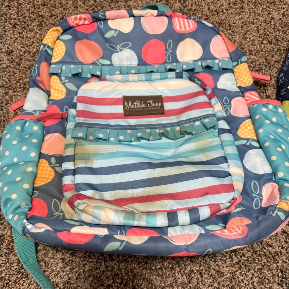 Matilda Jane Kids' Apple Backpack